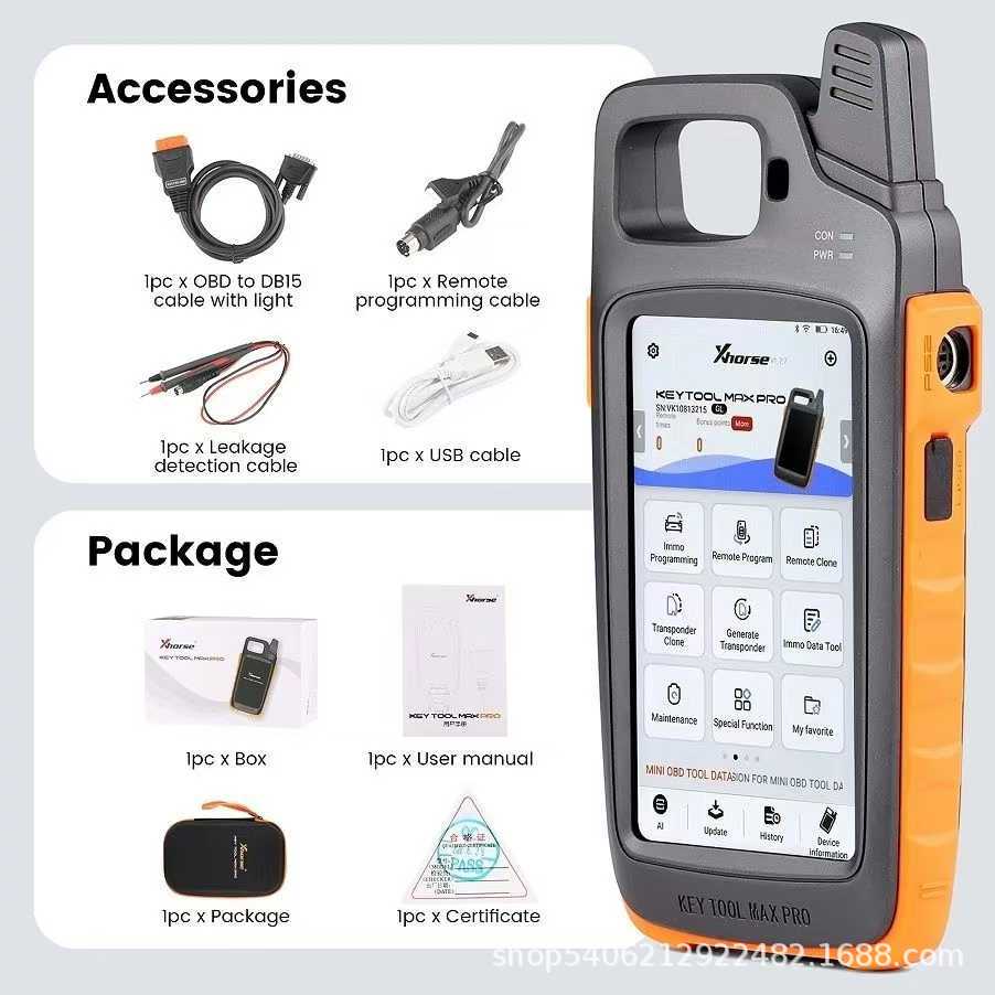 VVDI Skylark Handheld Xhorse Condor Skylark Key Tool Remote Key versión en el extranjero en stock