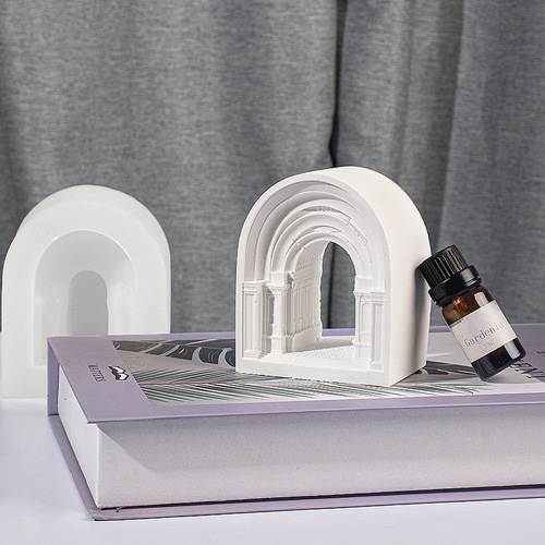 Sanxin Castle Diffusing Stone Silicone Mold Set DIY Handmade Plaster Aromatherapy Candle Car Ornament Grinding Tool