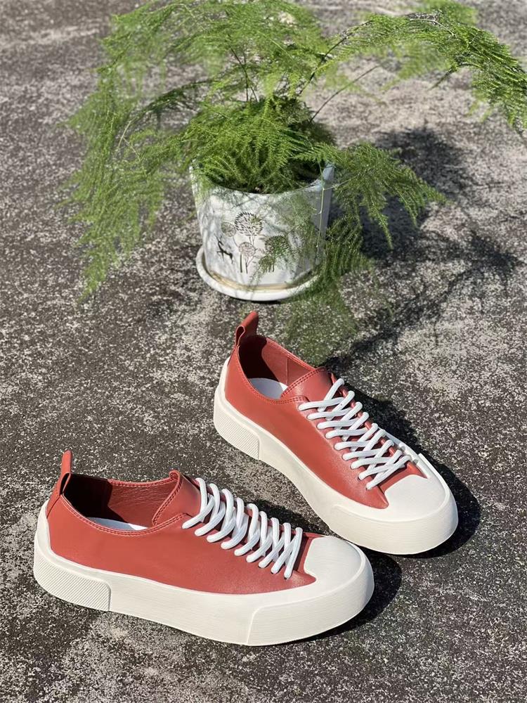 Women's Premium Breathable Lightweight Cowhide Versatile Sneakers Soft Sole Casual Sports Shoes Trendy Comfortable_vogvips.com