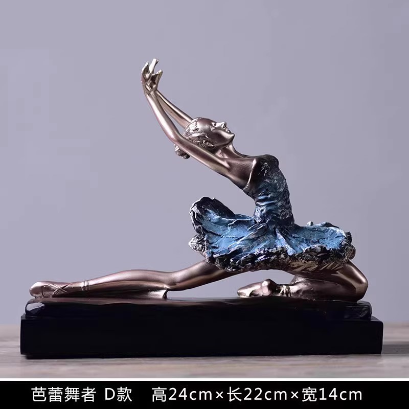 ヨーロッパの家庭用家具、ワインキャビネット、寝室の柔らかい装飾、モダンでクリエイティブなリビングルーム、アートバレエフィギュア、ギフト|undefined