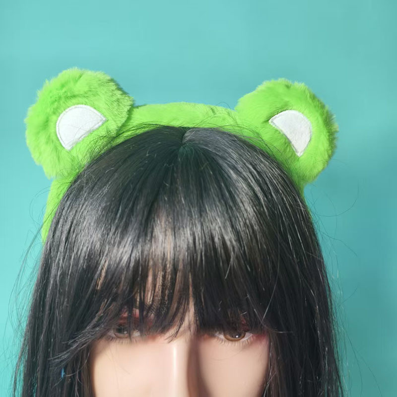 ハロウィン動物ヘッドバンドくまのプーさんヘッドバンド女性のパーソナライズされたかわいいぬいぐるみクマの耳新鮮な漫画の頭飾り|undefined