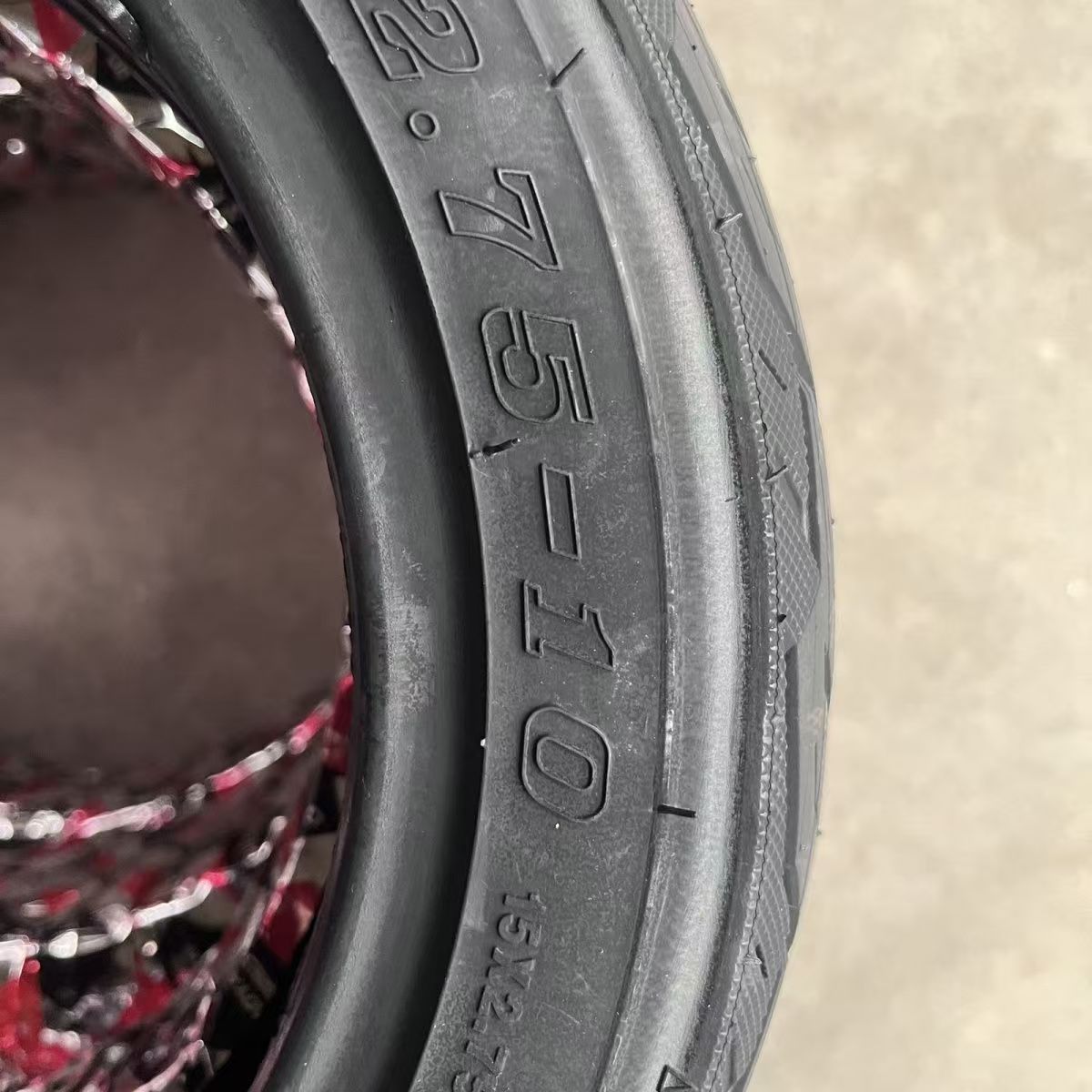 275-10 Chaoyang Hercules Vacuum Tire 2.75-10 Electric Vehicle Vacuum Tire 4-Layer Reinforced Wear-Resistant Tire