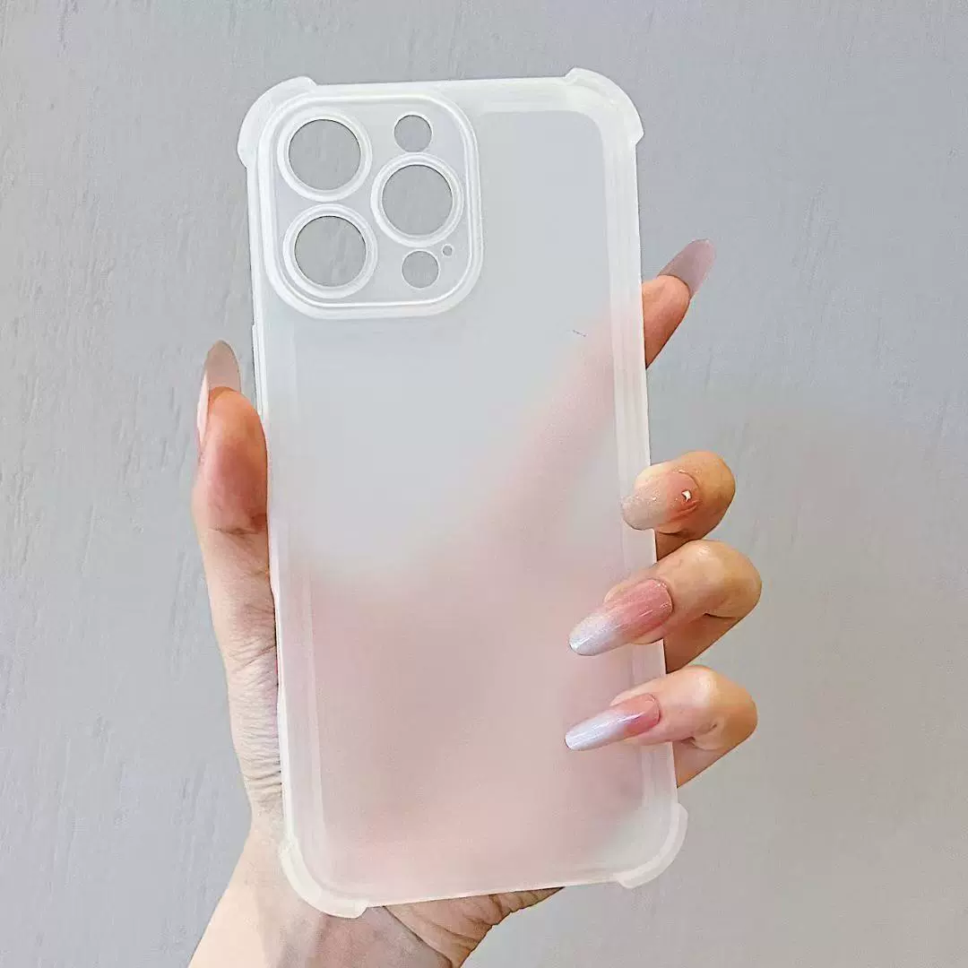 Чехол для телефона Apple, совместимый с iPhone 15, матовый с воздушной подушкой, 16 Pro Max, новая коллекция