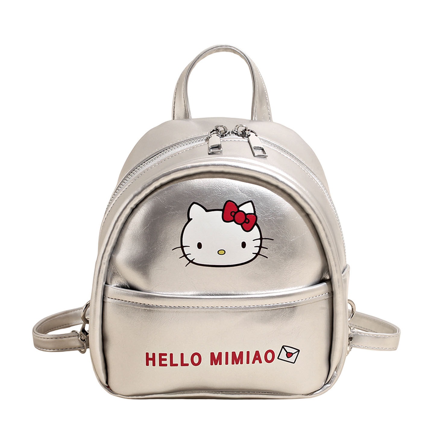 Mochila de moda encantadora mochila de clase de viento mujer de viaje temperamento universal gato 2026 mini niña nueva