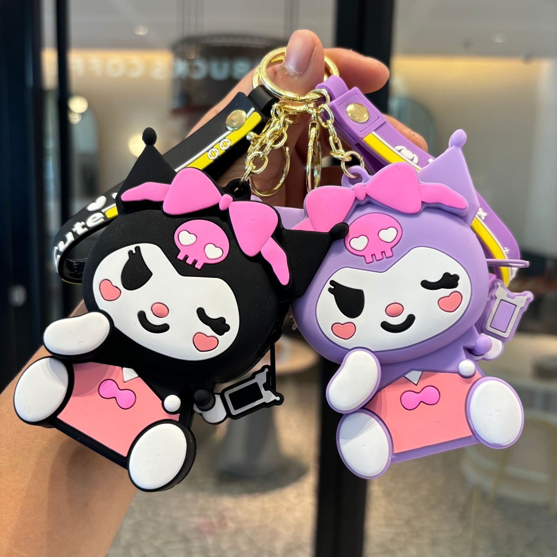 Transfronterizo Sanrio bolso de cambio para niños colgantes bolsos lindos colgantes para niños hangar Lomi pequeño regalo llavero