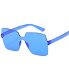 Square trend sunglasses, 2023 collection, European style