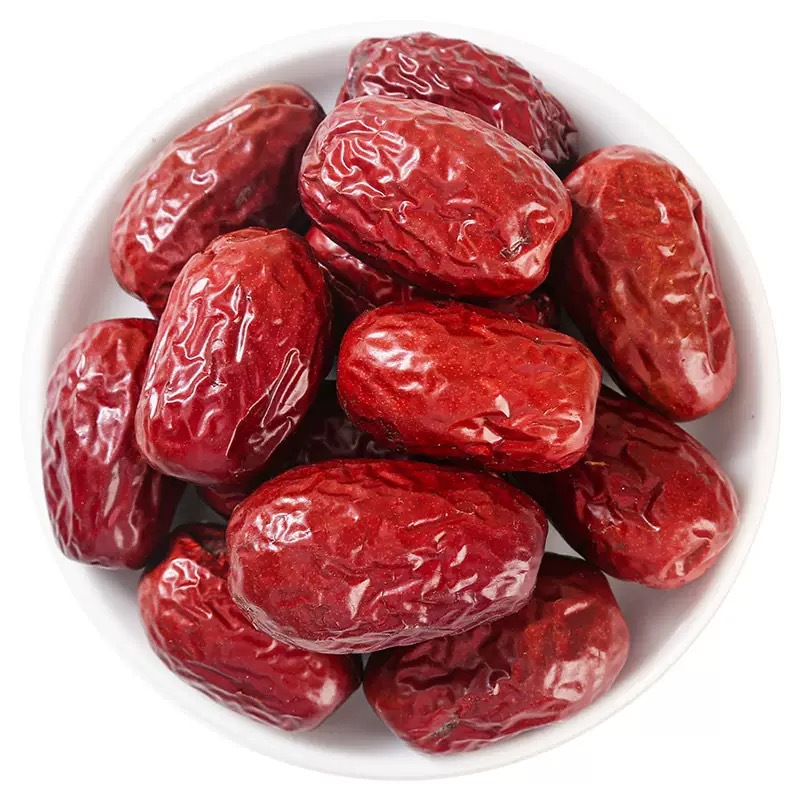 Dried Red Dates Slices 500g Da Zao Chinese Jujube Slices for Tea Soup and Congee in use