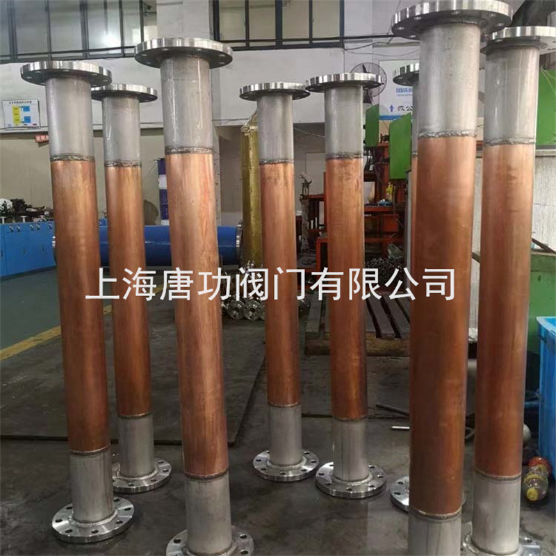 FP-XT-40T氧气阀前阻火器氢气氧气管道阻火器 直通紫铜焊接阻火器