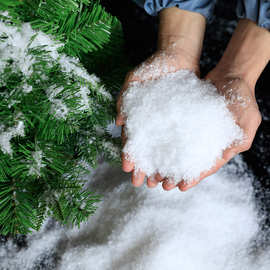 圣诞雪粉雪景布景仿真雪花假雪人造雪干雪粉无需加水飘雪