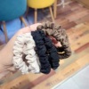 Spring Korean high elastic wild black hair ring personality large intestine rings tie hair ponytail hair rope girl rubber band