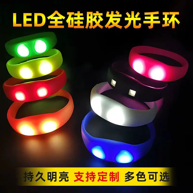 Светящийся браслет LED с управлением звуком для концертов