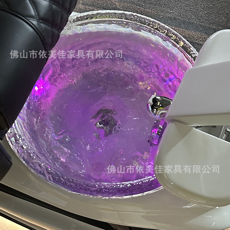 Sofá de masaje de pies de masaje eléctrico Silla de pedicura con base de plástico reforzado con fibra de vidrio