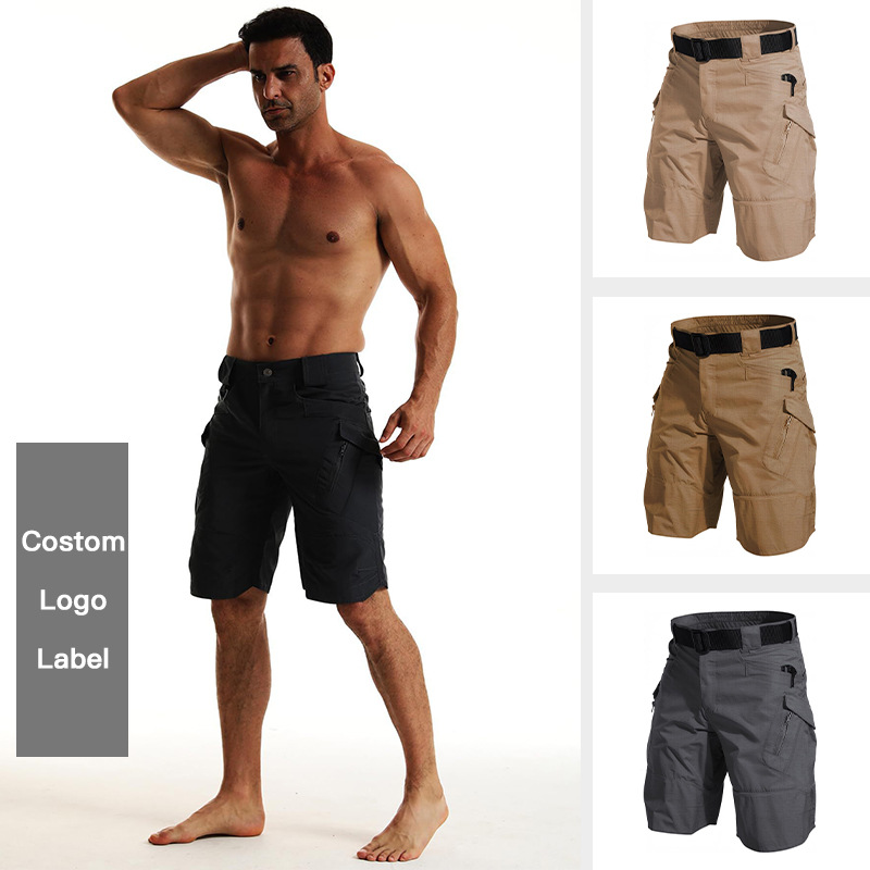 Summer breathable comfortable quick dry tactics sports travel shorts…