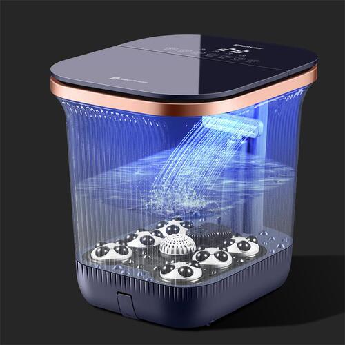 Health preservation foot bath basin machine, full automatic massage foot washing basin, electric heating household foot soaking tub, constant temperature deep bucket foot massage machine