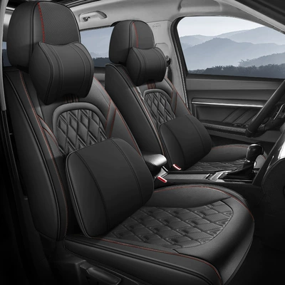 Amazon cross-border e-commerce hot new car seat cushion all-inclusive full leather sports four seasons five seat cover factory