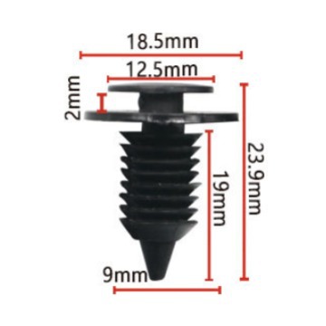 Aplicable a Chrysler Cadillac coche puerta hebilla puerta clip de cuero D280 OE:6503709