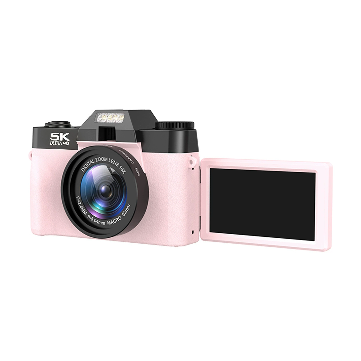 Digital Camera for Elementary Students, Customizable Body Colors & Accessories, Compact 0.4 kg