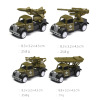 Warrior, metal realistic car model, off-road tank, toy, capsule toy