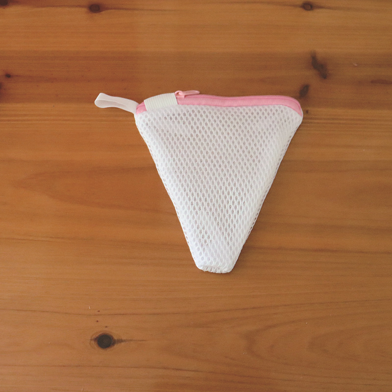 삼각형 핑크 10*10cm