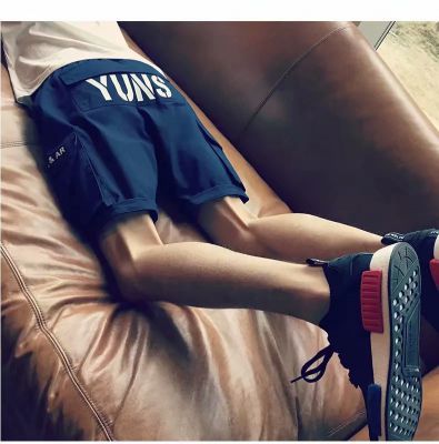 2021 verano nuevos pantalones cortos de ropa de trabajo para hombres marca de moda de estilo coreano pantalones de longitud media rectos casuales pantalones cortos entrega de una pieza