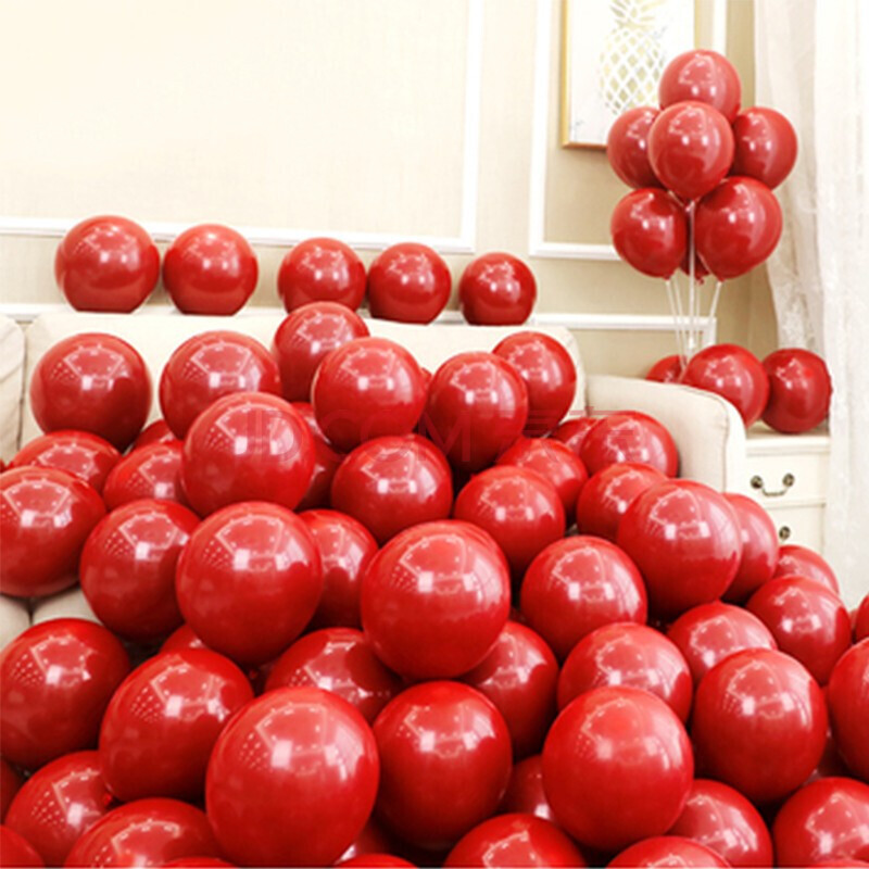 Celebritad en línea boda decoración set de globo de decoración de la marea nacional decoración de la boda del dormitorio de la mujer globo de doble capa globo