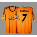 13-14 UCL Champions Real Madrid Third Away #7 C. Ronaldo + 3 Patches