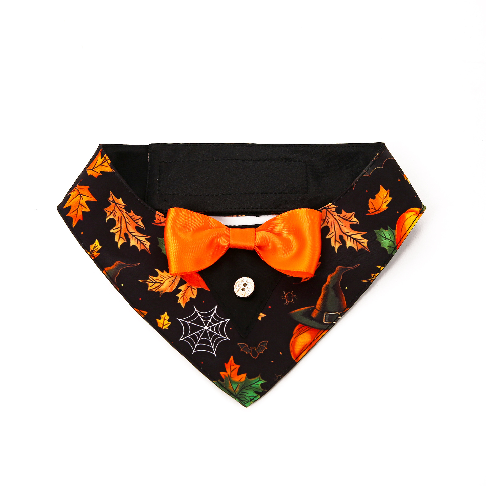 Halloween nuevo traje de mascotas toallas triangulares toallas de saliva collar de mascotas fábrica de ropa de perro en stock