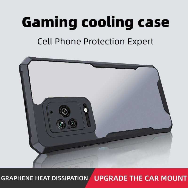 Suitable for Xiaomi Black Shark 3 3S 4 4S 5 Pro Mobile Phone Case, Acrylic High-Transparency Four-Corner Anti-Fall Protective Cover Suitable for Xiaomi Black Shark 3 3S 4 4S 5 Pro Mobile Phone Case, Acrylic High-Transparency Four-Corner Anti-Fall Protective Cover