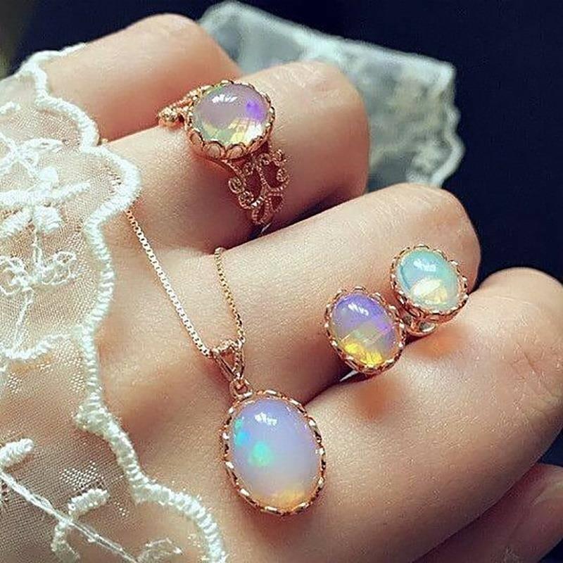 Jewelry Fashion accessories New Necklace Earrings Ring Set new
