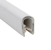 U型橡胶包边条U型橡胶条卡槽钢板边条玻璃嵌条密封条U型护边条