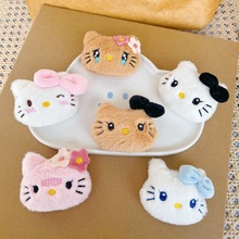 毛绒KT猫咪服饰公仔胸针hellokitty可爱玩偶书包装饰辅料配件饰品