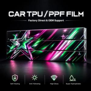 Tpu Car Wrap, Car Film, Ppf Transparent Car Wrap, Car Film for the Entire Vehicle, Car Wrap with 10-Year Warranty, 7.5Mil