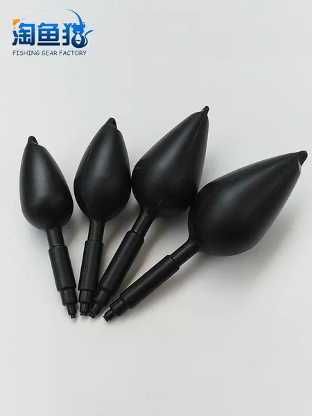 Wholesale black belly float visual anchor float foam float rock fishing long throw sea pole throw pole water monster float