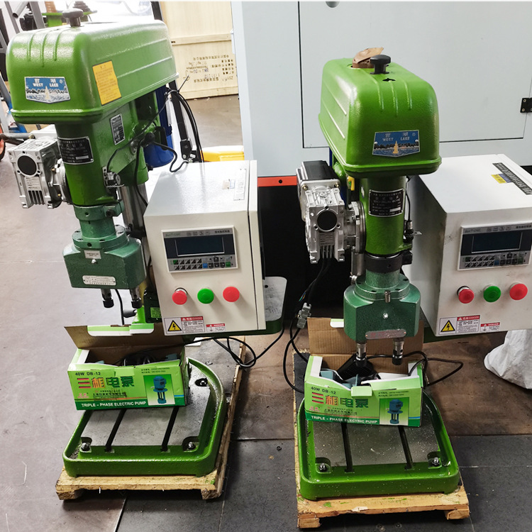 西湖台钻伺服进刀Z516台钻改装钻床 升级改造各类自动进刀钻孔机