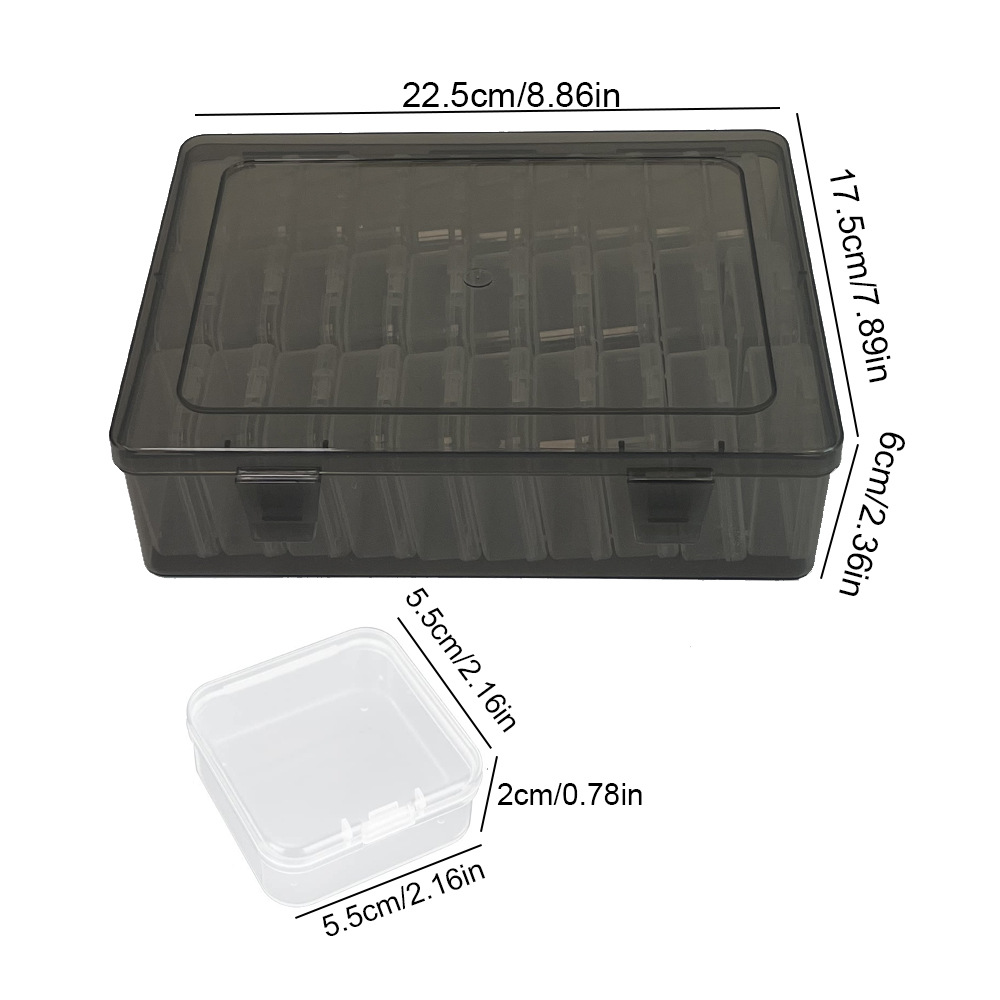 30 그리드 회색 {외부 상자는 회색}(내부 상자 + 외부 상자)