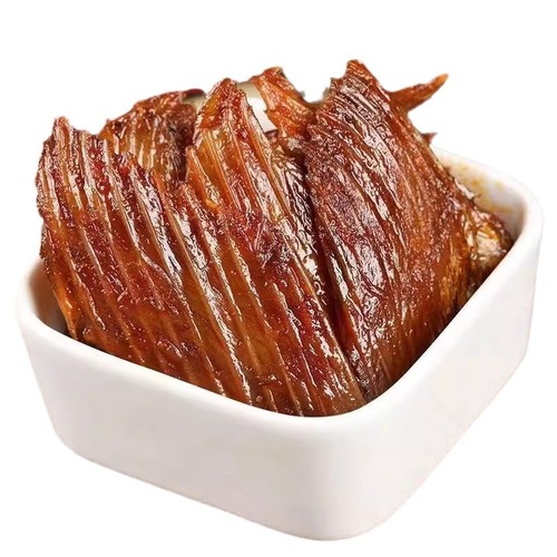 Haozhaotou Golden Fish Fin, Bone Shark's Fin, Hunan Specialty, Good Omen Fish Steak, Ready-to-eat Spicy Snacks