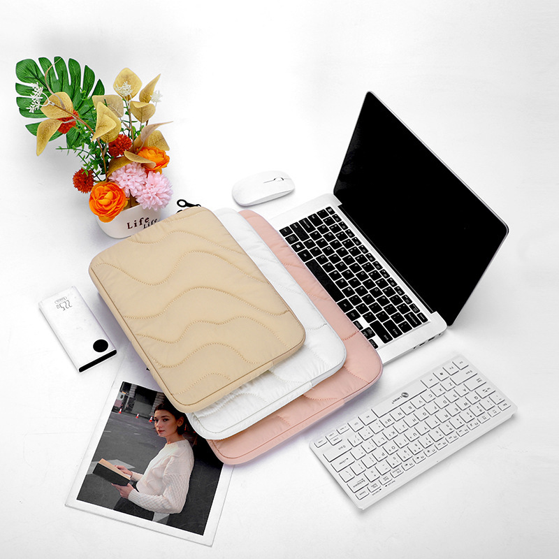 Cross-border Korean-style simple laptop bag 2026 new model inner sleeve bag, portable and fresh solid color tablet bag for travel Cross-border Korean-style simple laptop bag 2026 new model inner sleeve bag, portable and fresh solid color tablet bag for travel