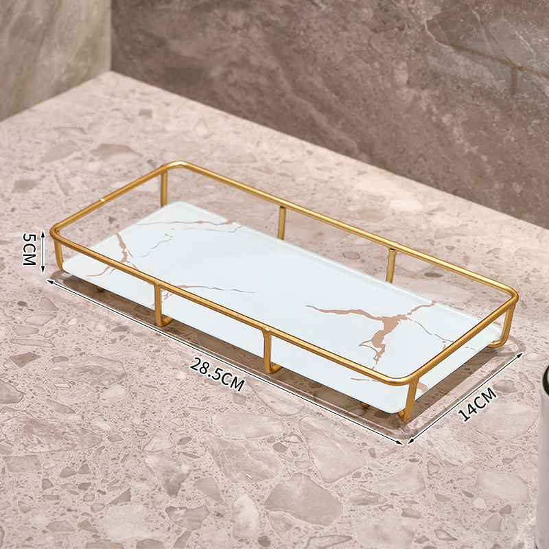 Estante de almacenamiento para baño, lavabo, caja de cosméticos, inodoro, estante de almacenamiento para baño, diseño de estilo nórdico