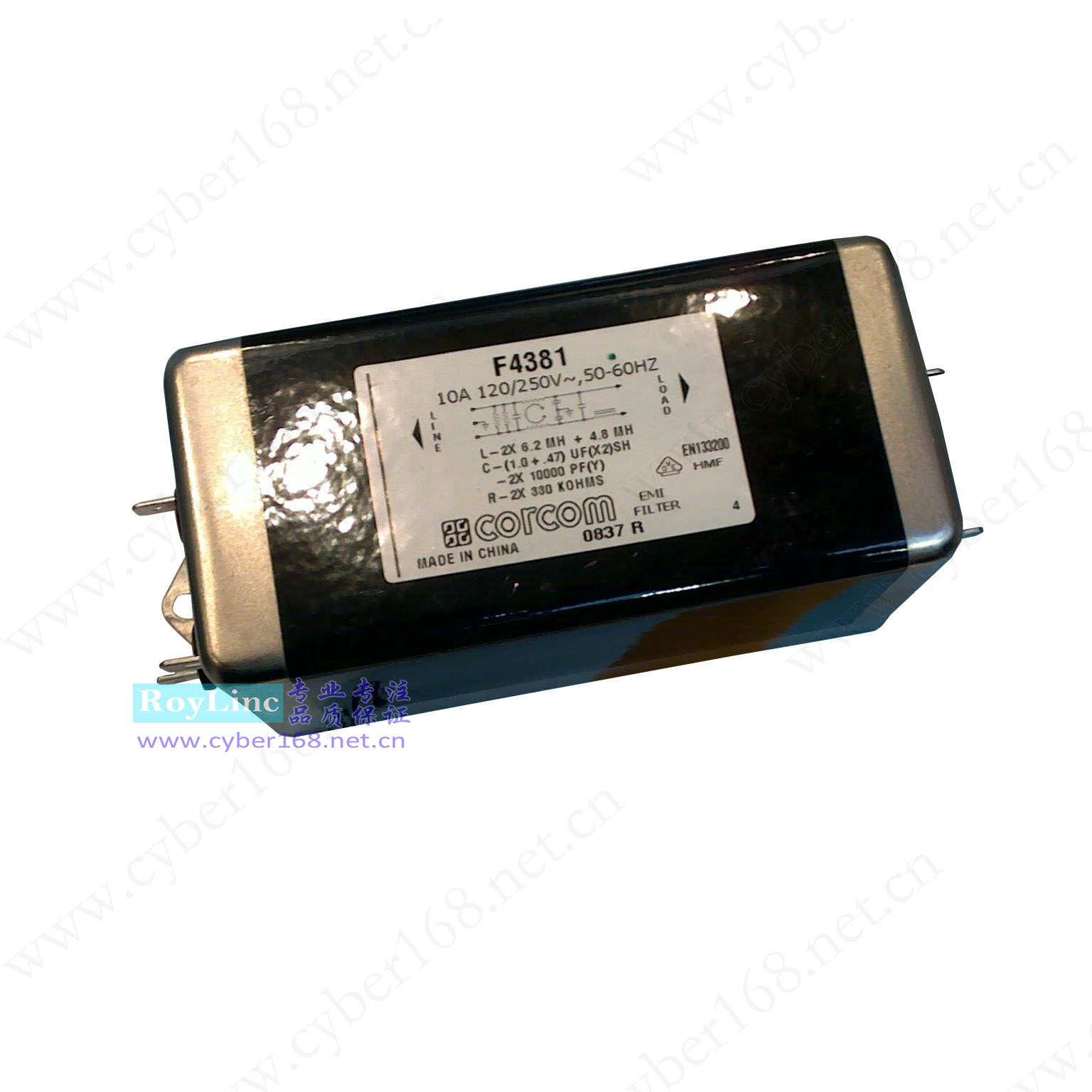 变频器电梯手扶梯 观光梯 Tyco Corcom 抗辐射干扰单相三相滤波器