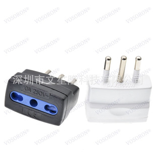 Italy 10A male and female conversion plug Chile urawa Syria Italian standard portable travel conversion plug