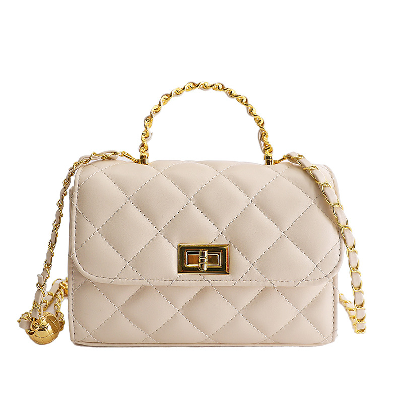 Bolso cuadrado de cadena de diamante de alta calidad para mujeres 2026 nuevo estilo de moda coreana bolso de hombro multigüedad bolso de mochila casual