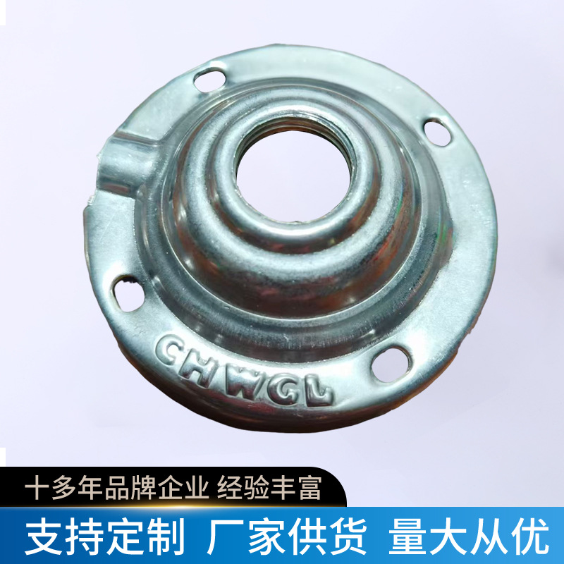 led工矿灯吊杆配件仓库厂房底盘吸盘灯具吊链吊钩装闭口开口挂板