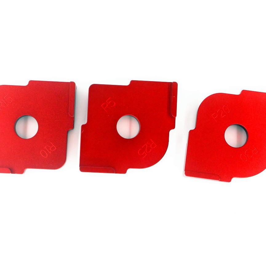 木工工具圆角 R角 圆弧 木工修边机半圆角快速定位模具