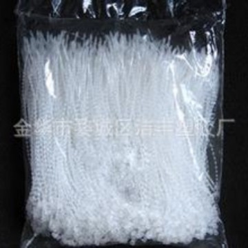 生产批发 珠带 带珠子手穿针珠型扎带