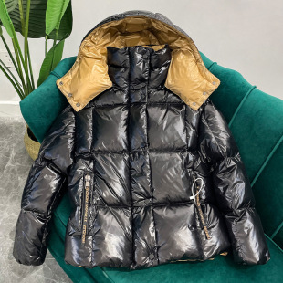 M Mengjia down Jacket Women's 2024 New High Version Parana Short Bibon Goose down Jacket High-End Jacket