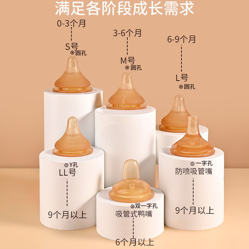 Pigeon straw bottle accessory nano silver pacifier gravity ball drinking cup third-generation universal handle