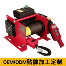德式卷揚機 廠家直銷小型鋼絲繩電動葫蘆 加工定制微型電動卷揚機