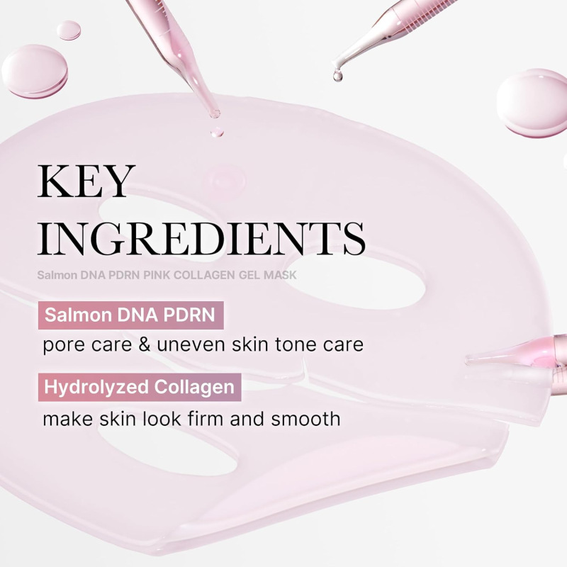 国境を越えた PDRN サーモン コラーゲン マスク COLLAGEN MASK 保湿保湿パッチ ハイドロゲル|undefined