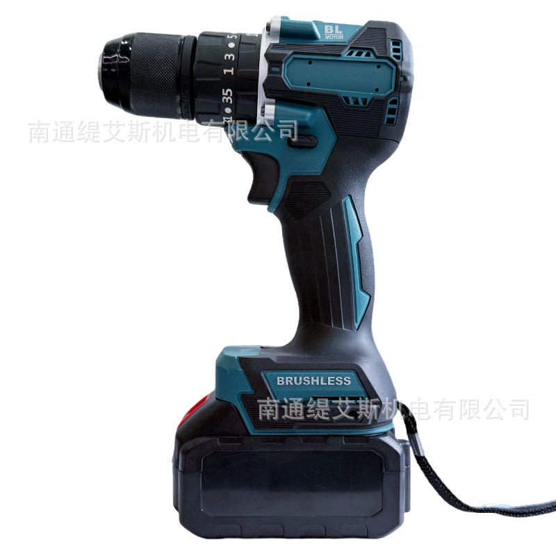 Transfronterizo 21V sin escobillas taladro eléctrico fuente fabricante 13MM taladro de mano gran par multifuncional taladro eléctrico