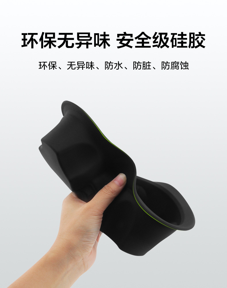 Suitable for Tesla's New Version of Model Y Rear Seat Car Water Cup Holder Car Rear Storage Cup Holder Cross-Border
